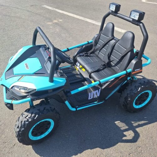 UTV electric pentru 2 copii BUGGY SPEED Fast Edition 24V 300W 4×4 (s608) Verde
