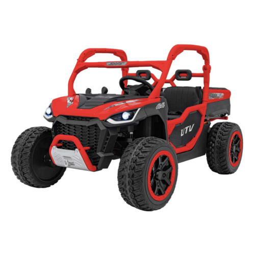 UTV electric pentru copii Autokids Farmer Truck 24V 300W 4×4 (307) Rosu