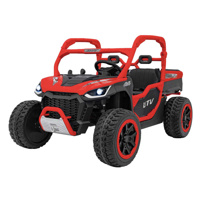 UTV electric pentru copii Autokids Farmer Truck 24V 300W 4x4 (307) Rosu