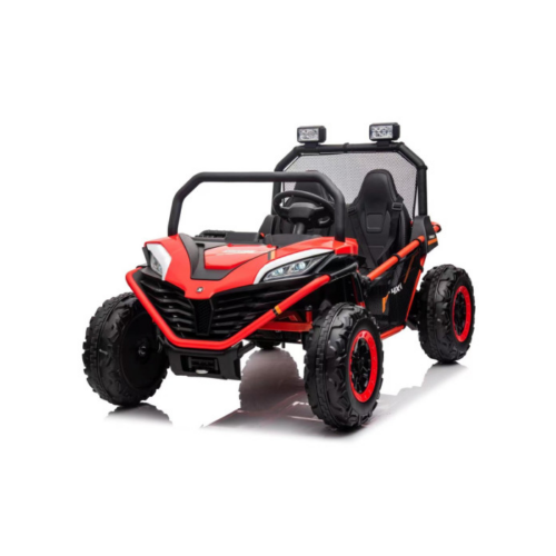 UTV electric pentru 2 copii BUGGY SPEED 12V 180W 4×4 (S608-12V) Rosu
