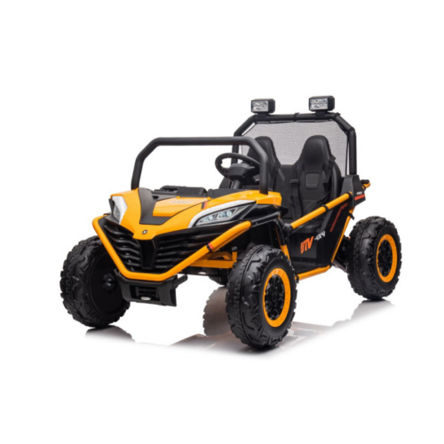 UTV electric pentru 2 copii BUGGY SPEED Fast Edition 24V 300W 4×4 (s608) Galben