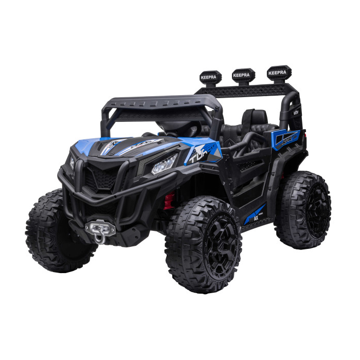Masinuta electrica pentru copii UTV TURBO RZR 4x4 12V 120W (HC301) Albastru