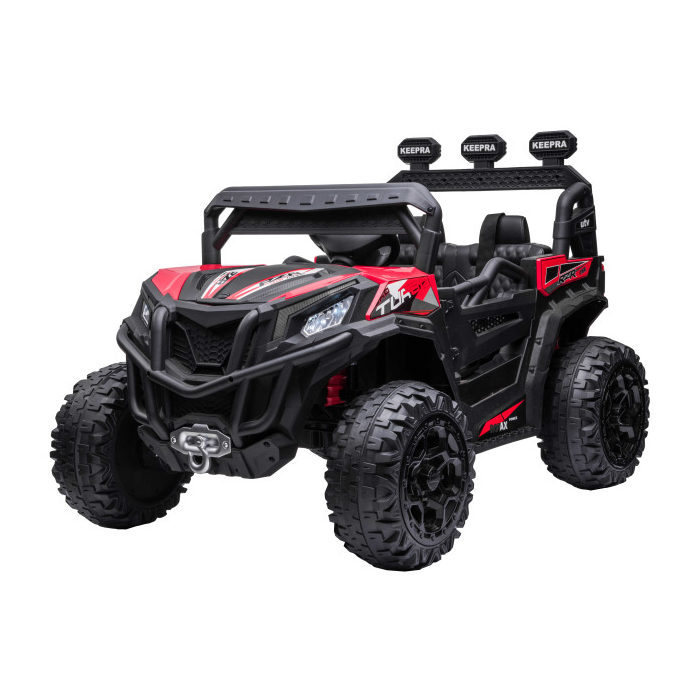 Masinuta electrica pentru copii UTV TURBO RZR 4x4 12V 120W (HC301) Rosu