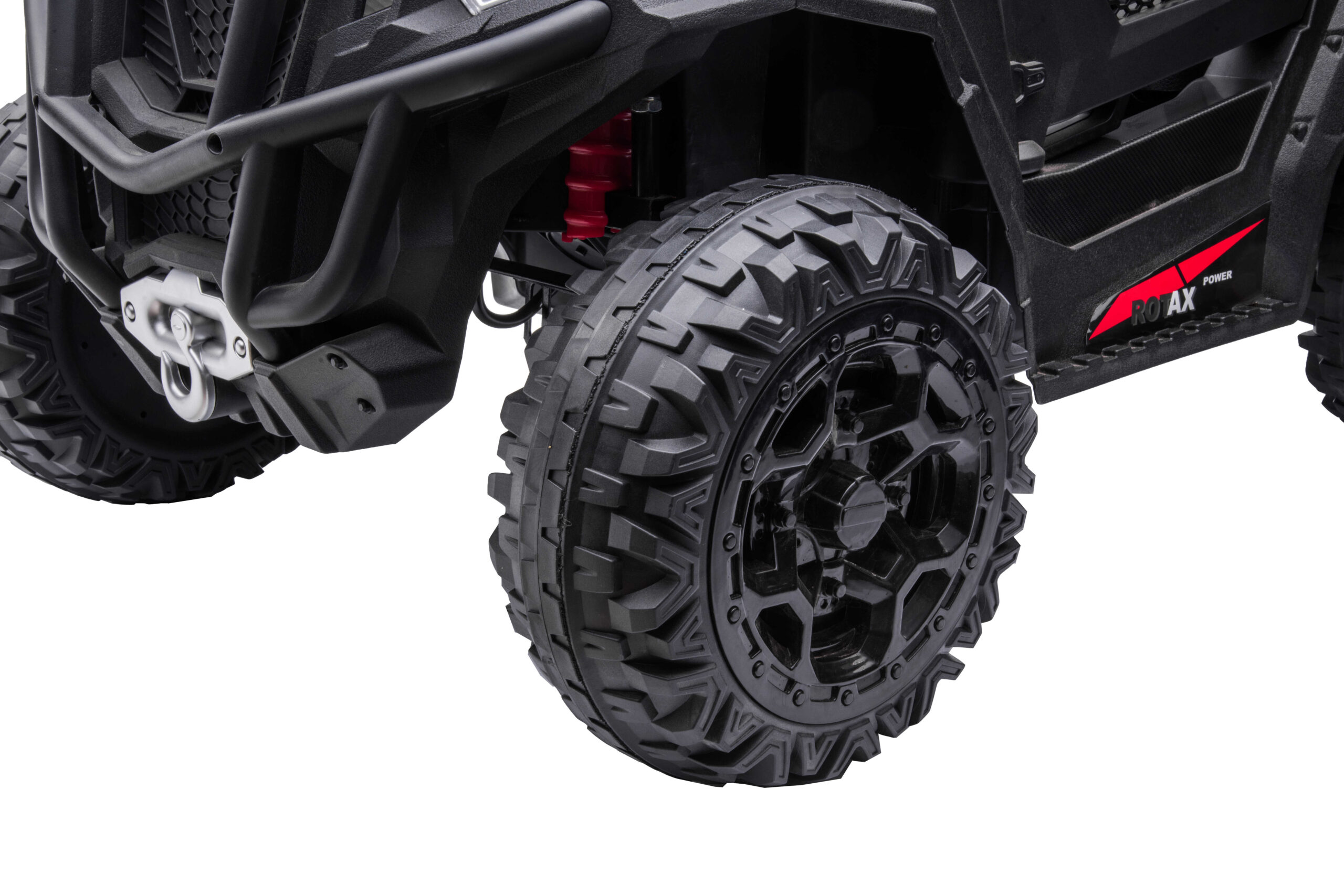 Masinuta electrica pentru copii UTV TURBO RZR 4x4 12V 120W (HC301) Rosu - imagine 7