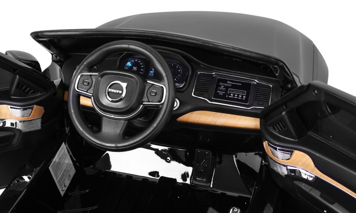 Masinuta electrica pentru copii VOLVO XC90 Negru - imagine 6