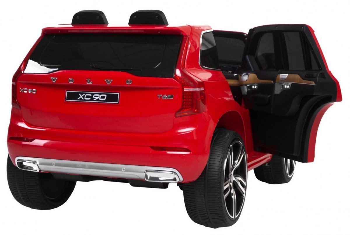 Masinuta electrica pentru copii VOLVO XC90 Rosu - imagine 6