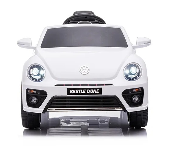 Masinuta electrica pentru copii VOLKSWAGEN Beetle Dune 12V 50W (S503) Alb - imagine 2