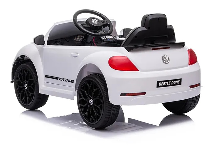 Masinuta electrica pentru copii VOLKSWAGEN Beetle Dune 12V 50W (S503) Alb - imagine 3