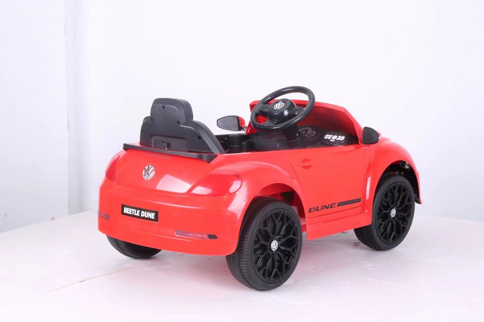Masinuta electrica pentru copii VOLKSWAGEN Beetle Dune 12V 50W (S503) Rosu - imagine 4
