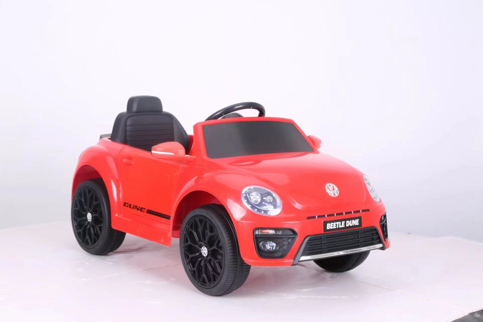 Masinuta electrica pentru copii VOLKSWAGEN Beetle Dune 12V 50W (S503) Rosu - imagine 5