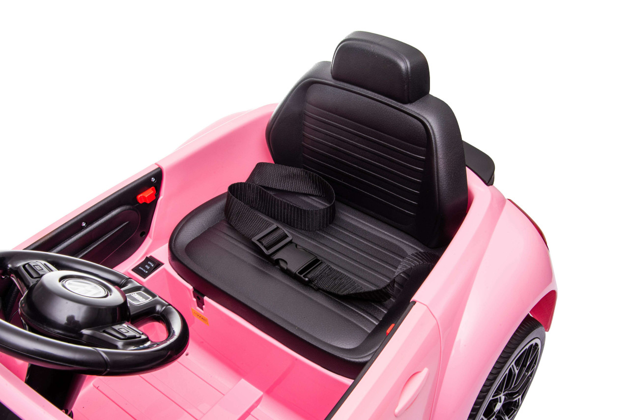 Masinuta electrica pentru copii VOLKSWAGEN Beetle Dune 12V 50W (S503) Roz - imagine 10