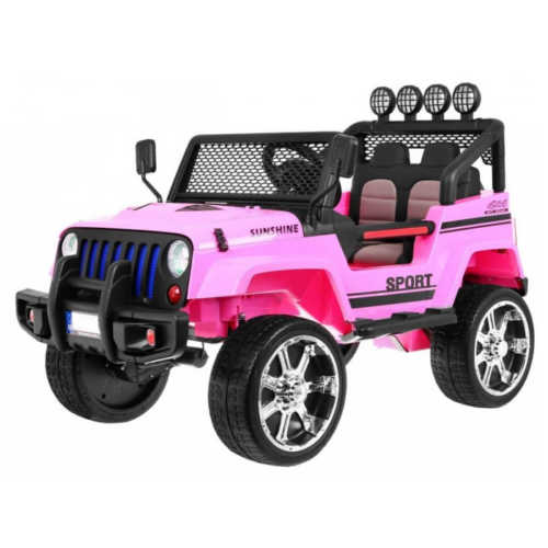 Masinuta electrica pentru copii NEW RAPTOR S2388 4×4 EVA culoare ROZ