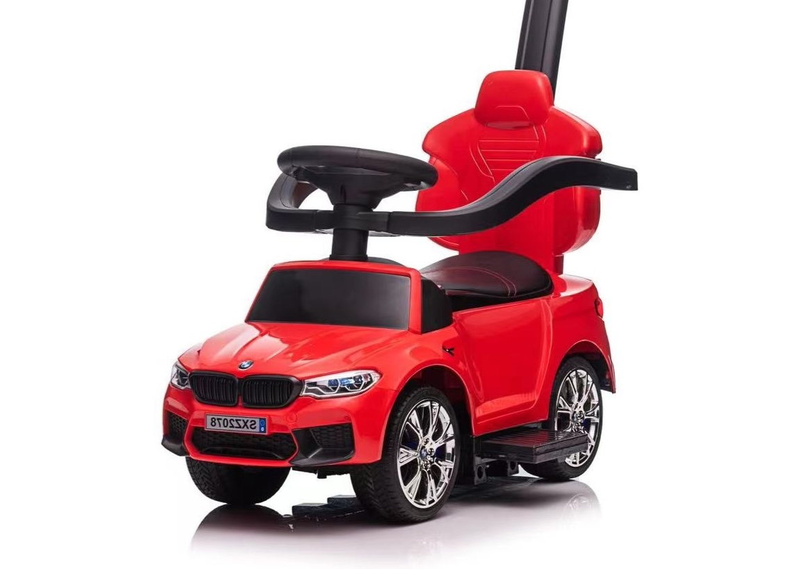 Masinuta de impins cu maner parental 3-in-1 BMW M5 (sx2078) Rosu - imagine 3