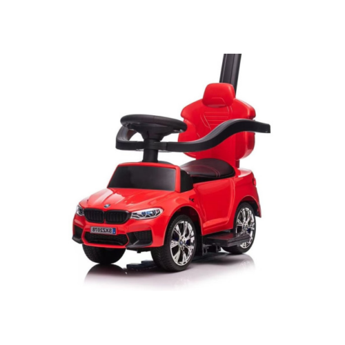 Masinuta de impins cu maner parental 3-in-1 BMW M5 (sx2078) Rosu