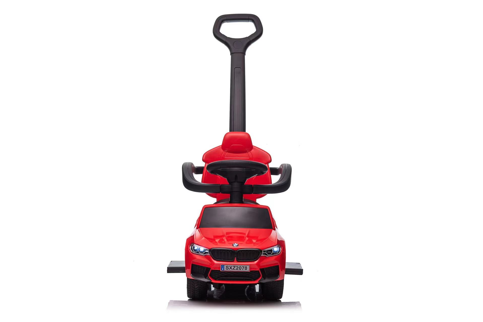 Masinuta de impins cu maner parental 3-in-1 BMW M5 (sx2078) Rosu - imagine 5