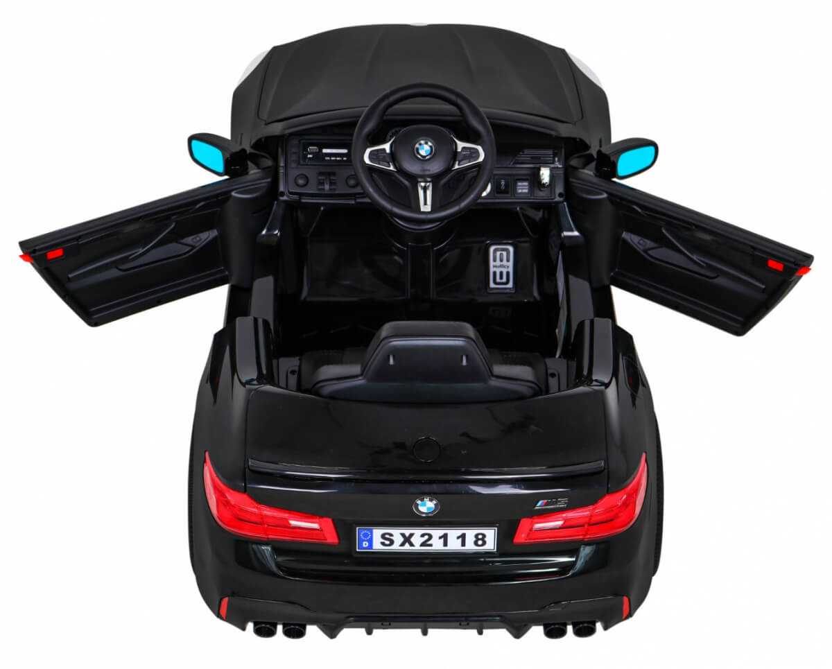 Masinuta electrica pentru copii BMW M5 F90 Lux 12V (2118) Negru - imagine 5