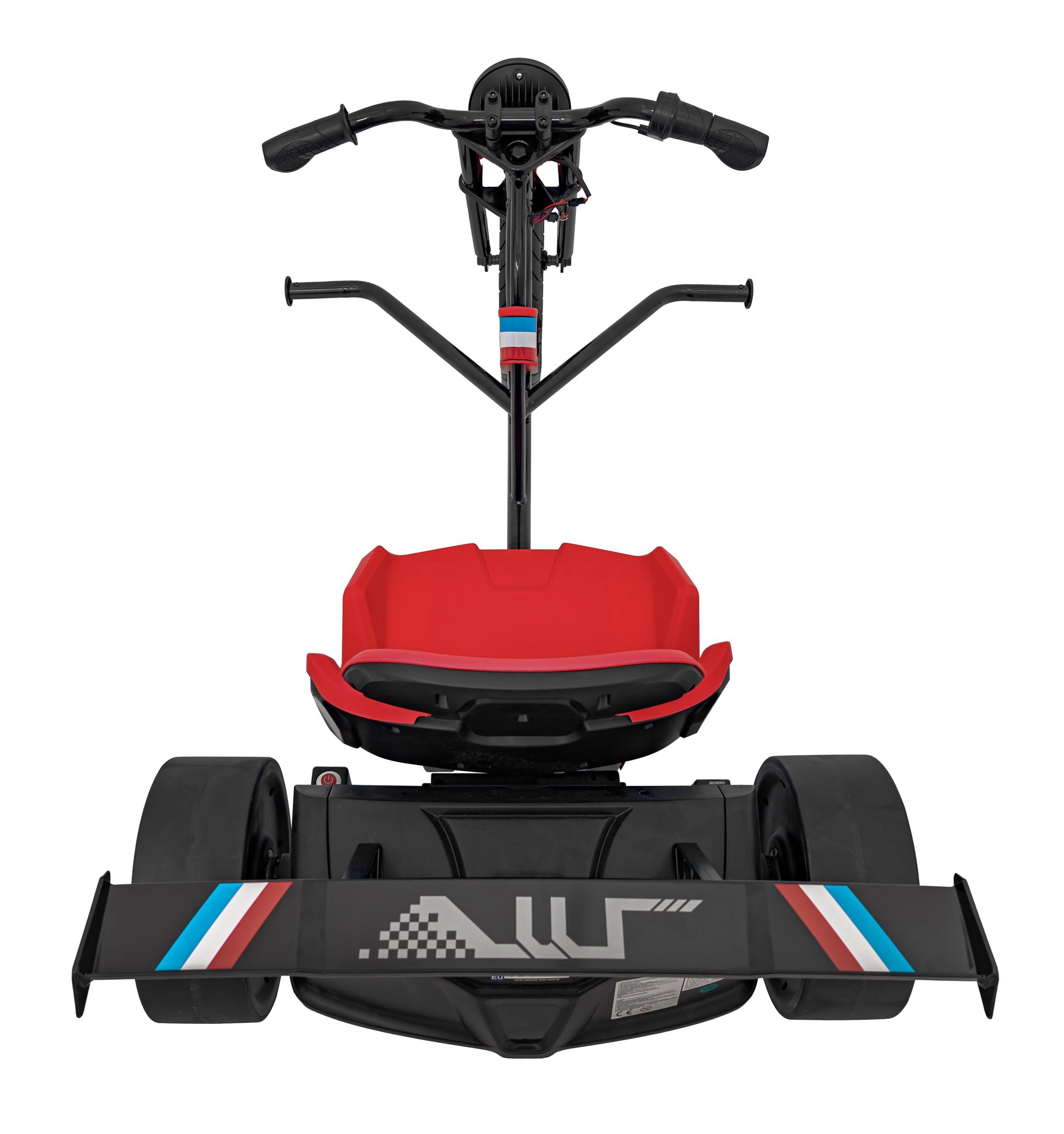Drift trike electric pentru copii DRIFT BIKE "21 24V 500W faruri cu LED, viteza max 14 km/h (2338) Rosu - imagine 4