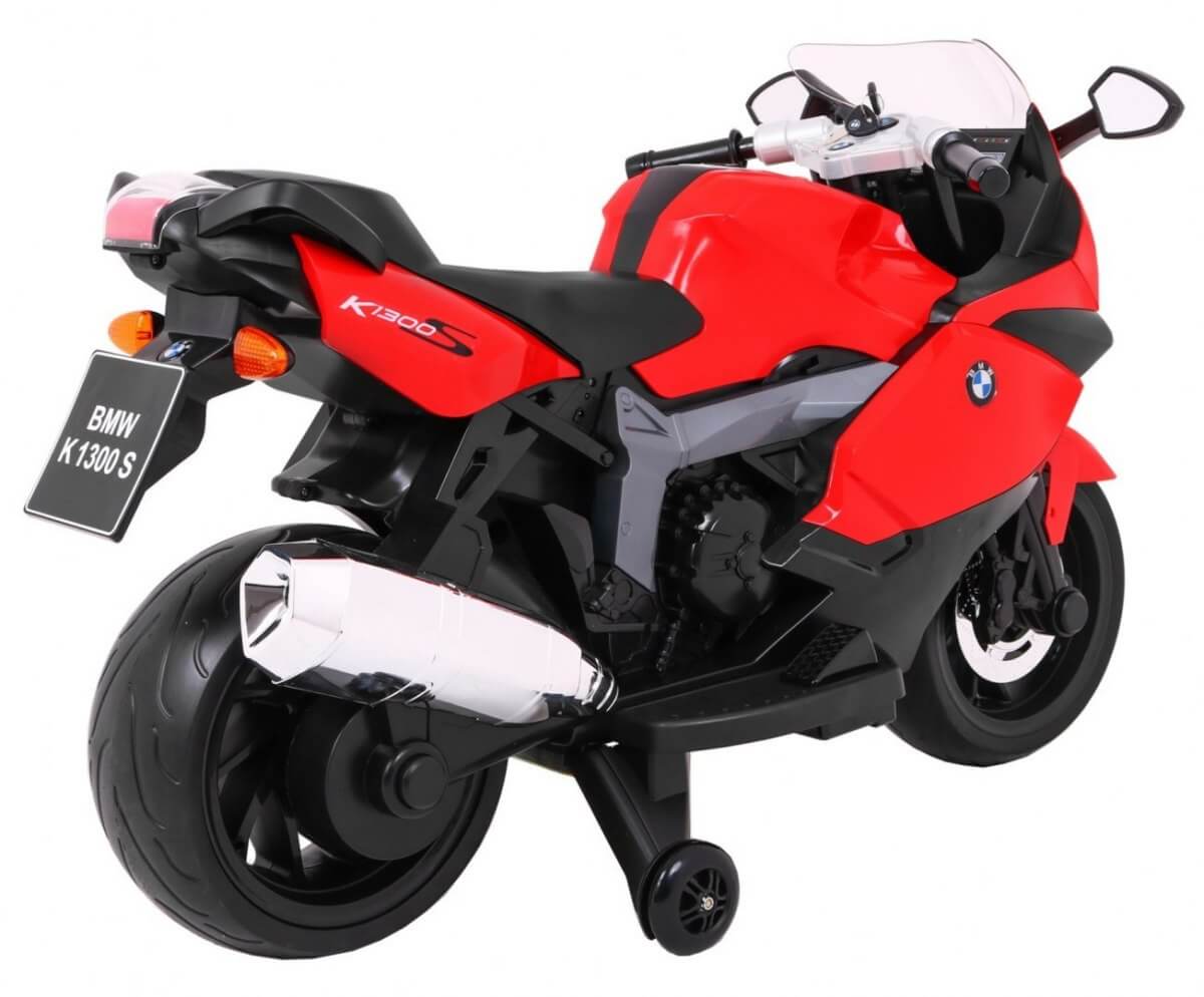 Motocicleta electrica pentru copii BMW K1300S (283) Rosu - imagine 5