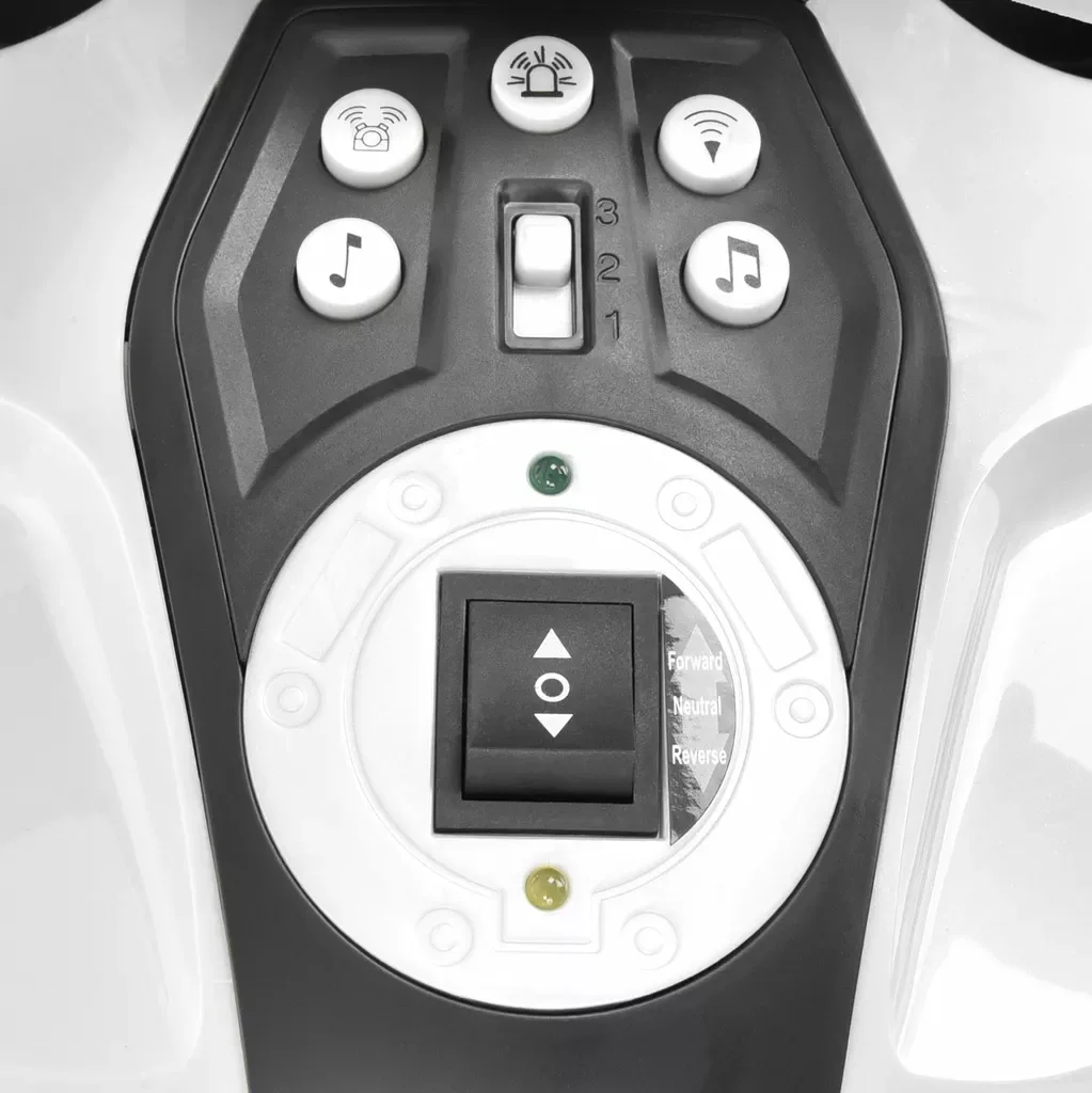 Motocicleta electrica pentru copii BMW de Politie 12V 45W Autokids (212) Gri - imagine 5
