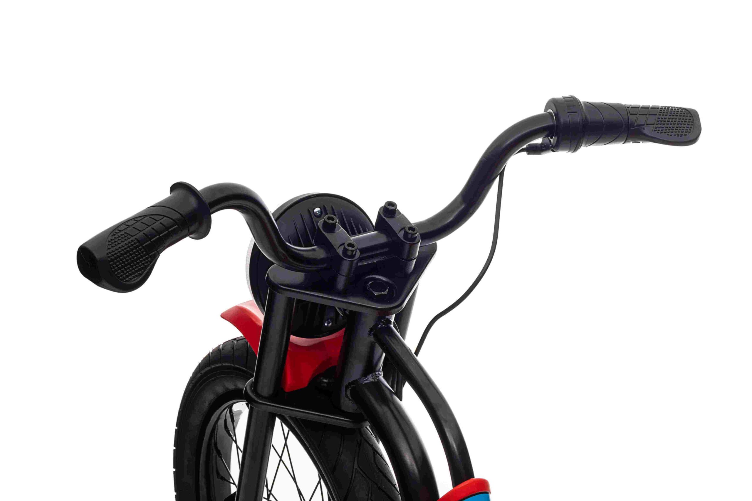 Drift trike electric pentru copii DRIFT BIKE "21 24V 500W faruri cu LED, viteza max 14 km/h (2338) Rosu - imagine 6