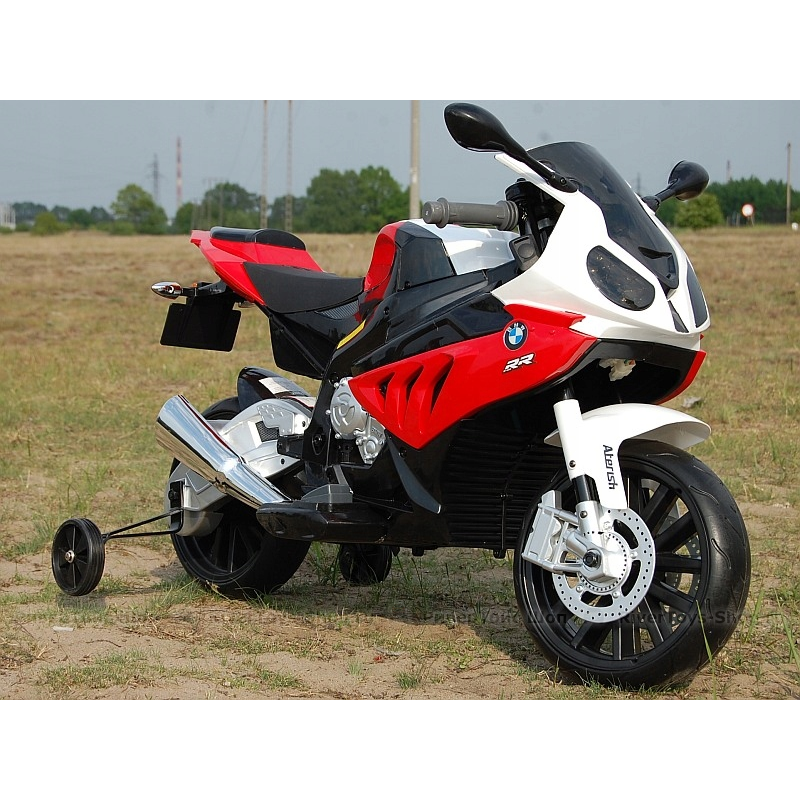 Motocicleta electrica pentru copii BMW S1000RR (JT528) Rosu - imagine 4