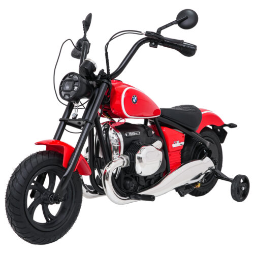 Motocicleta electrica pentru copii BMW R18 24 Volti 200W, viteza 4-16 km/h (sx8628) Rosu