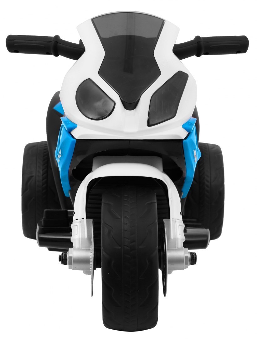 Motocicleta electrica mica de 6 volti, BMW S1000 RR (5188) Albastru - imagine 5