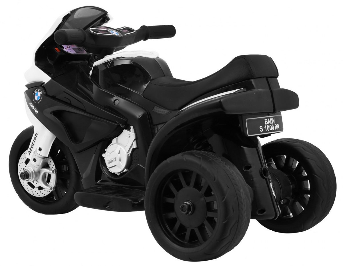 Motocicleta electrica mica de 6 volti, BMW S1000 RR (5188) Negru - imagine 4