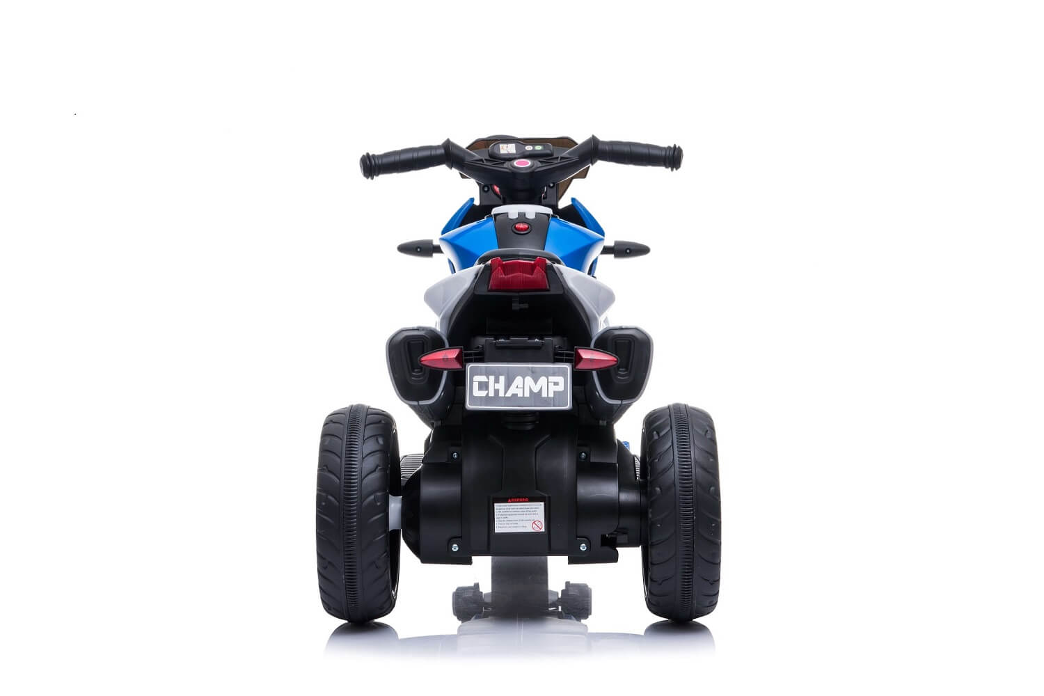 Motocicleta electrica pentru copii CHAMP (LZ-801) 6 volti, Albastru - imagine 2