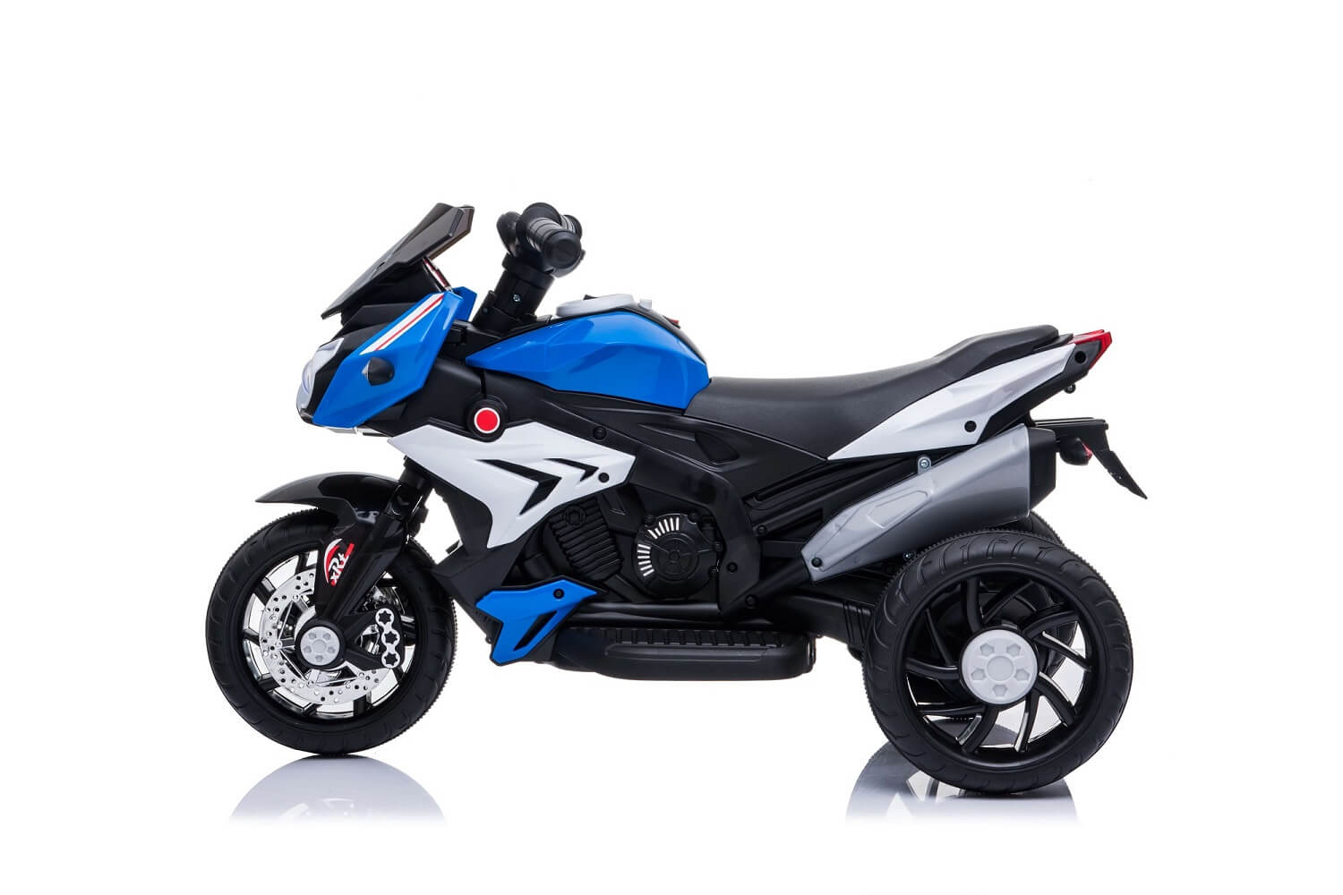 Motocicleta electrica pentru copii CHAMP (LZ-801) 6 volti, Albastru - imagine 3
