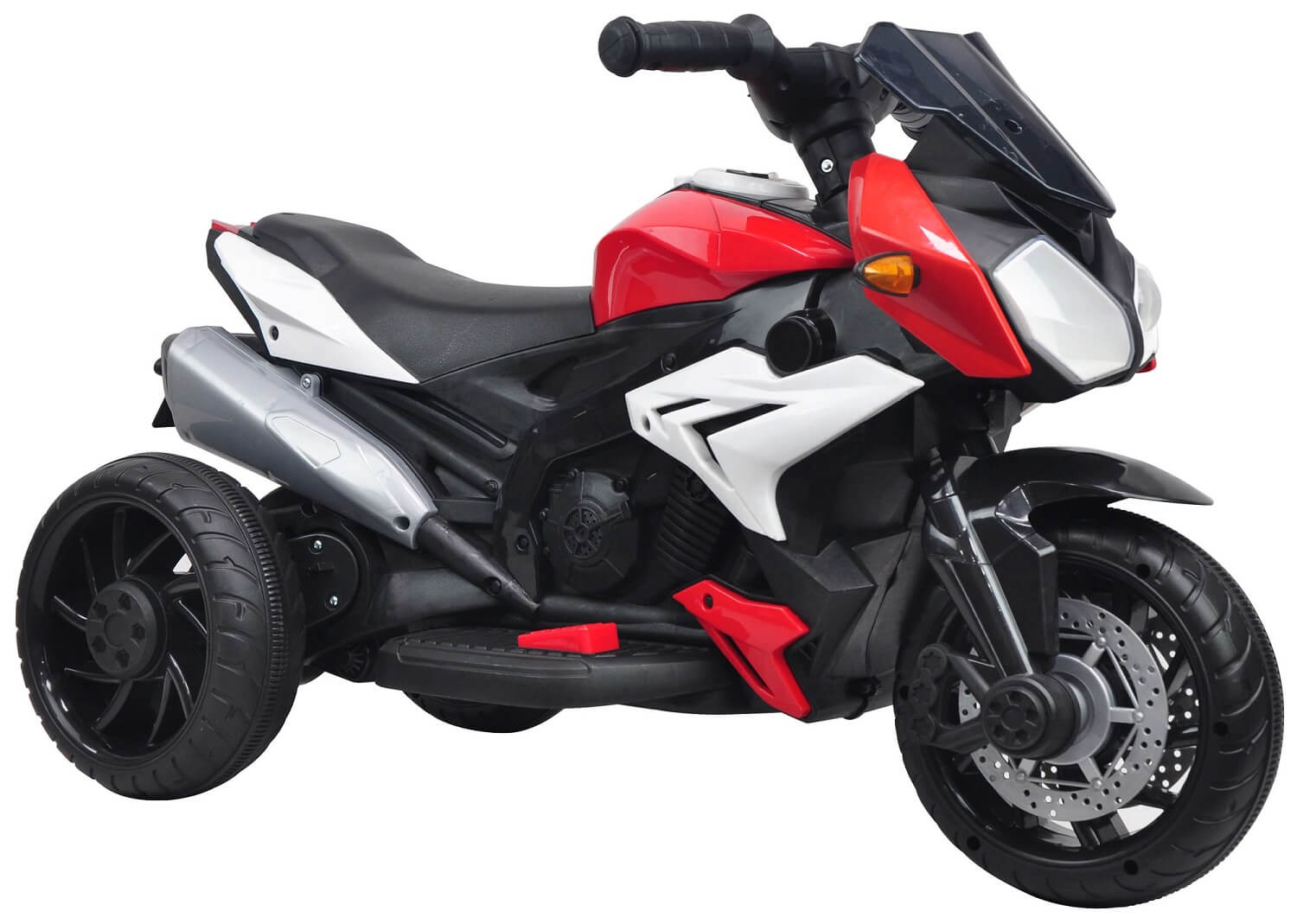 Motocicleta electrica pentru copii CHAMP (LZ-801) 6 volti, Rosu - imagine 2