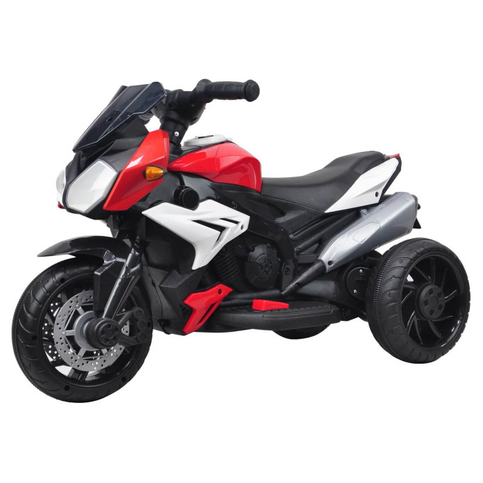 Motocicleta electrica pentru copii CHAMP (LZ-801) 6 volti, Rosu