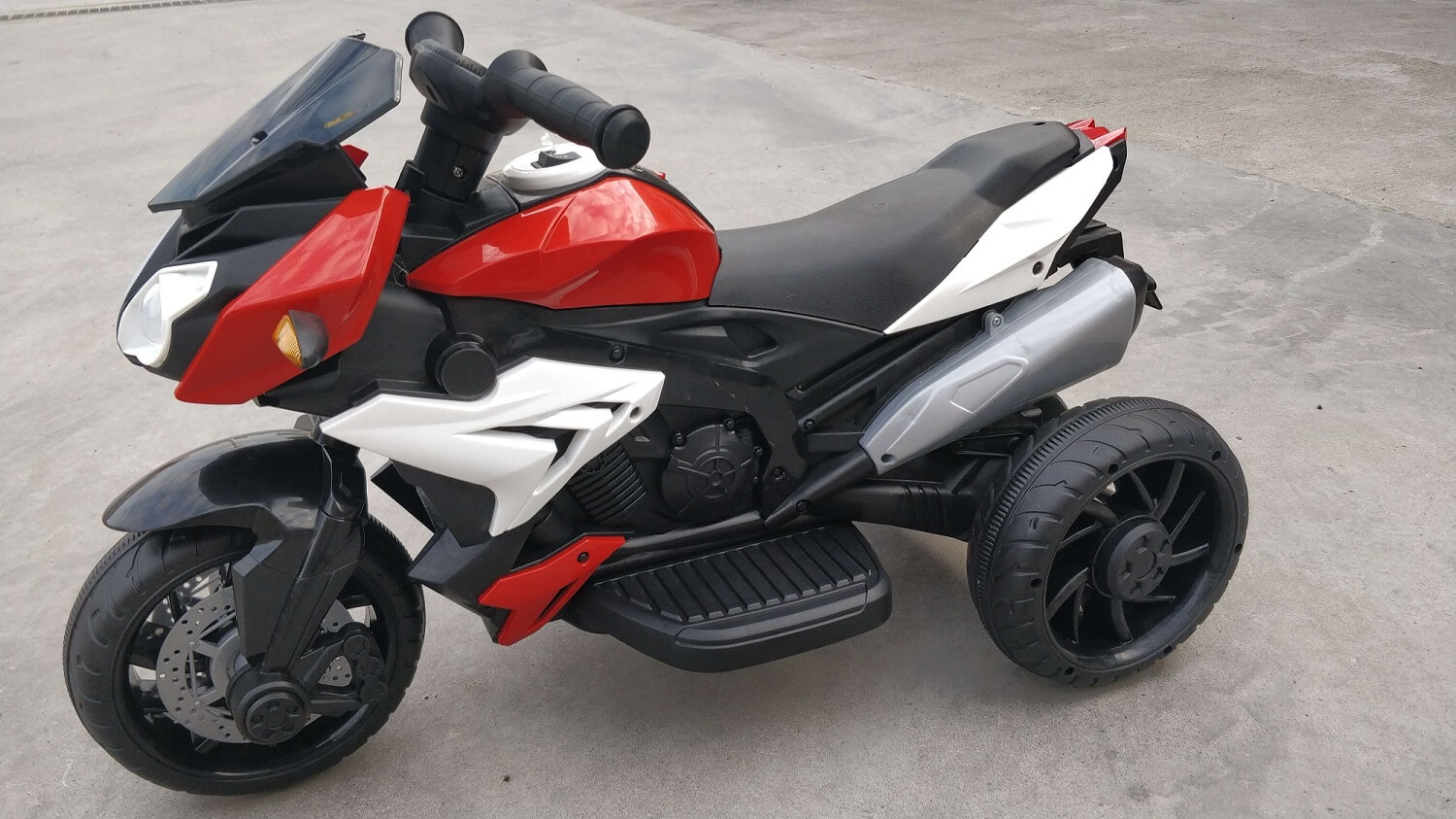 Motocicleta electrica pentru copii CHAMP (LZ-801) 6 volti, Rosu - imagine 5