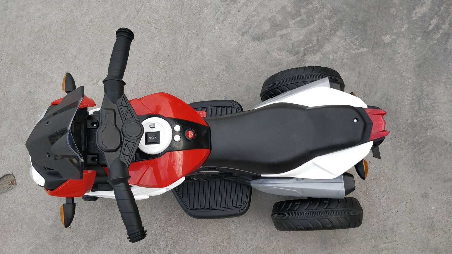 Motocicleta electrica pentru copii CHAMP (LZ-801) 6 volti, Rosu - imagine 7
