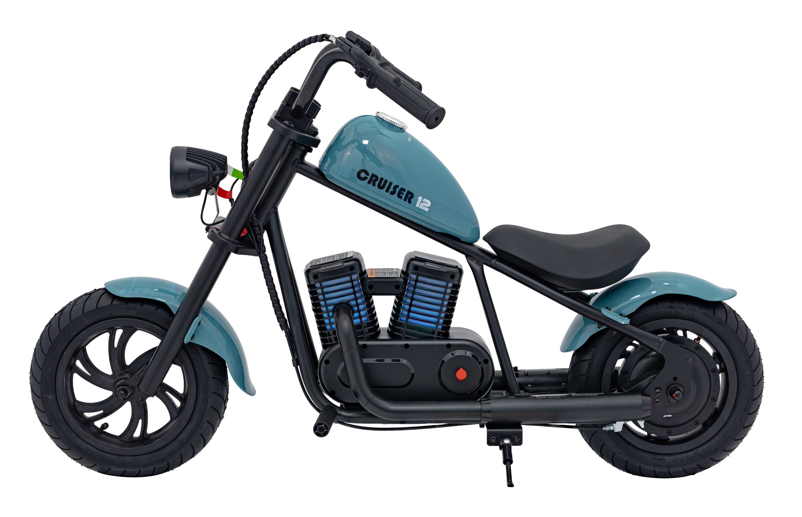 Motocicleta electrica pentru copii CRUISER 12 (MB03P) Albastru - imagine 2