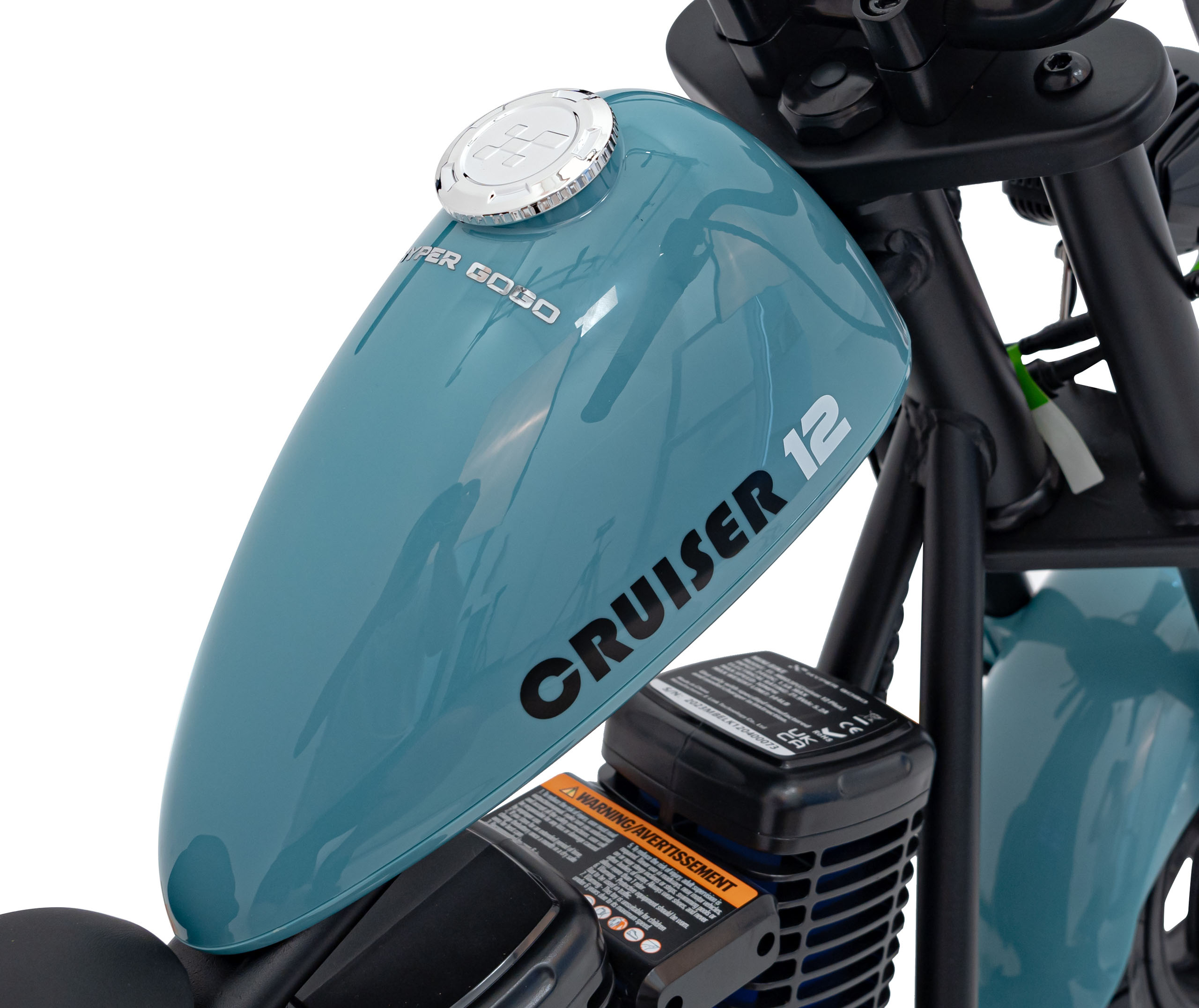 Motocicleta electrica pentru copii CRUISER 12 (MB03P) Albastru - imagine 5