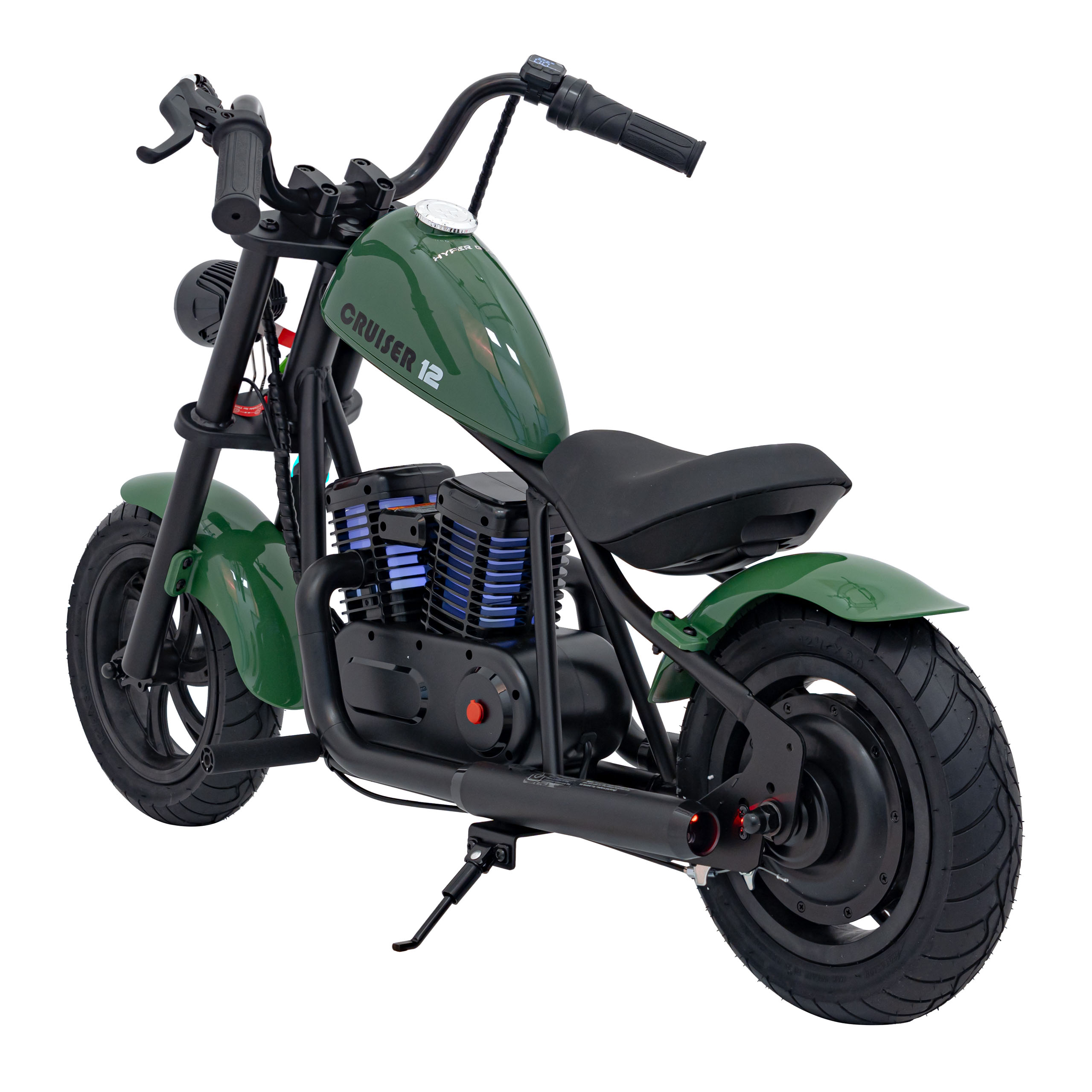 Motocicleta electrica pentru copii CRUISER 12 (MB03P) Verde - imagine 9
