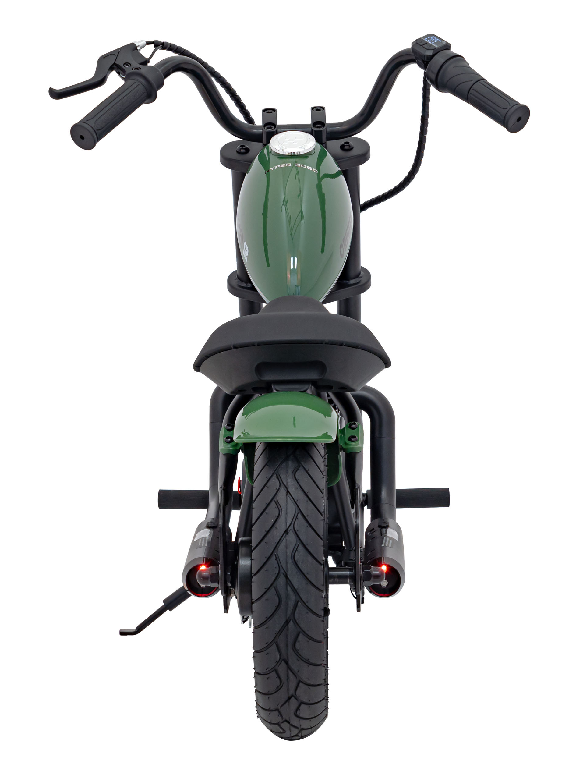 Motocicleta electrica pentru copii CRUISER 12 (MB03P) Verde - imagine 7