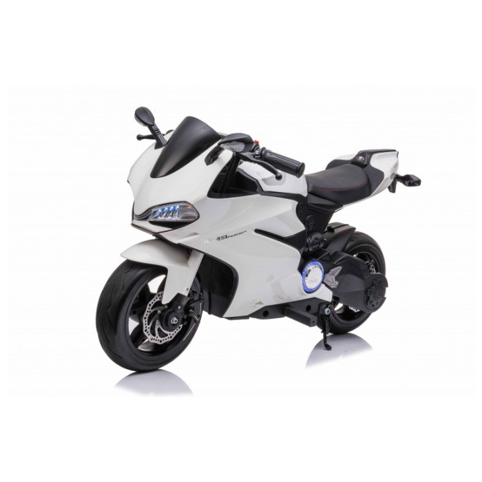 Motocicleta electrica pentru copii Perfect SX1629 24Volti / 250W viteza pana la 16 km/h, Alb