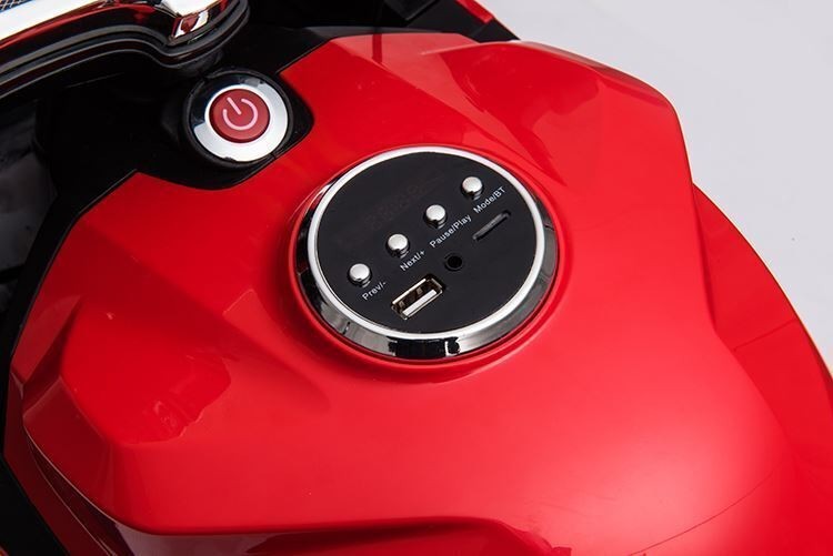 Motocicleta electrica pentru copii Perfect SX1629 24Volti / 250W viteza pana la 16 km/h, Rosu - imagine 5