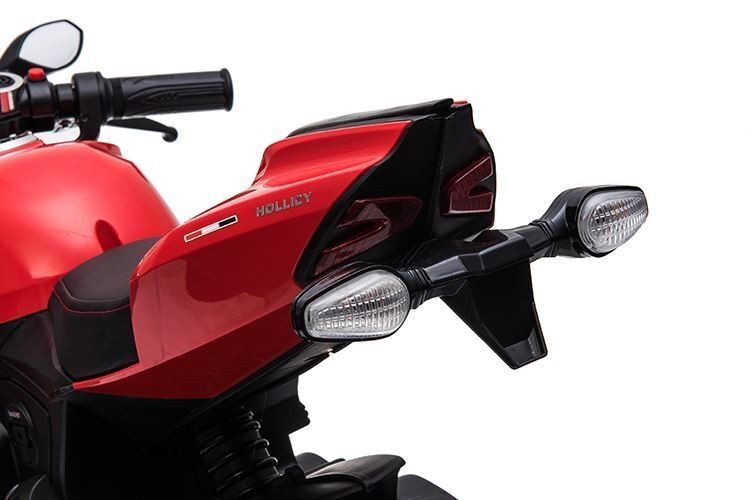 Motocicleta electrica pentru copii Perfect SX1629 24Volti / 250W viteza pana la 16 km/h, Rosu - imagine 10