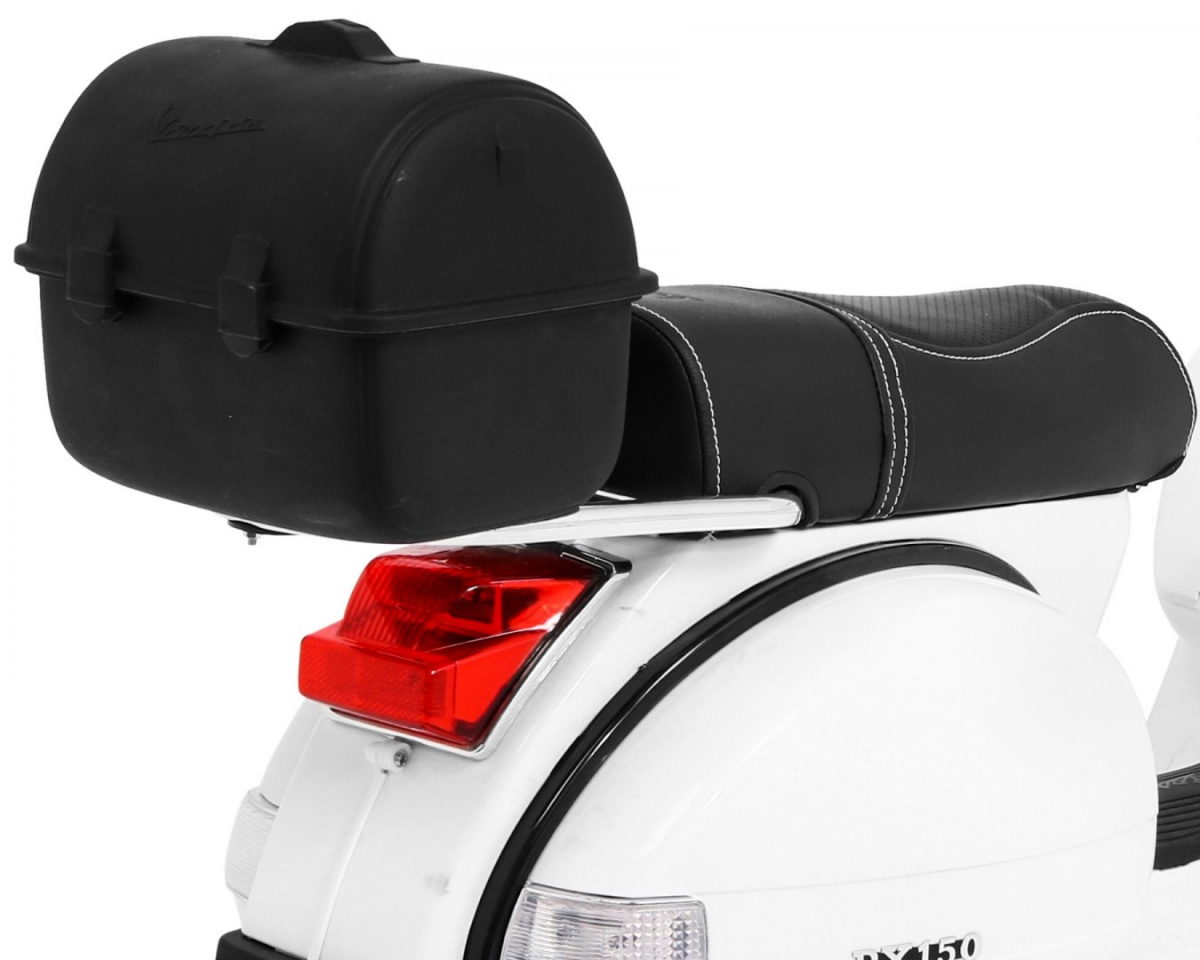 Motocicleta electrica pentru copii Scuter Vespa 12V 70W (PX150) Alb - imagine 5