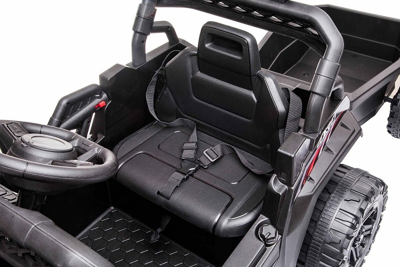 Tractor electric pentru copii cu remorca RSX MINI , Rosu - imagine 4