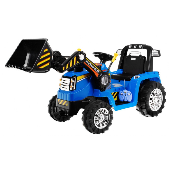 Tractor electric pentru copii cu Telecomanda (1005) Albastru