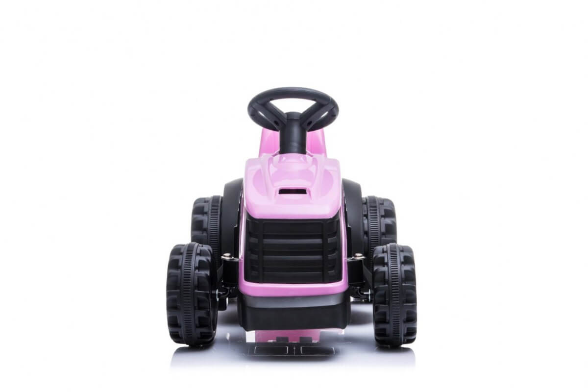 Tractor electric pentru copii cu remorca (1908), Roz - imagine 2