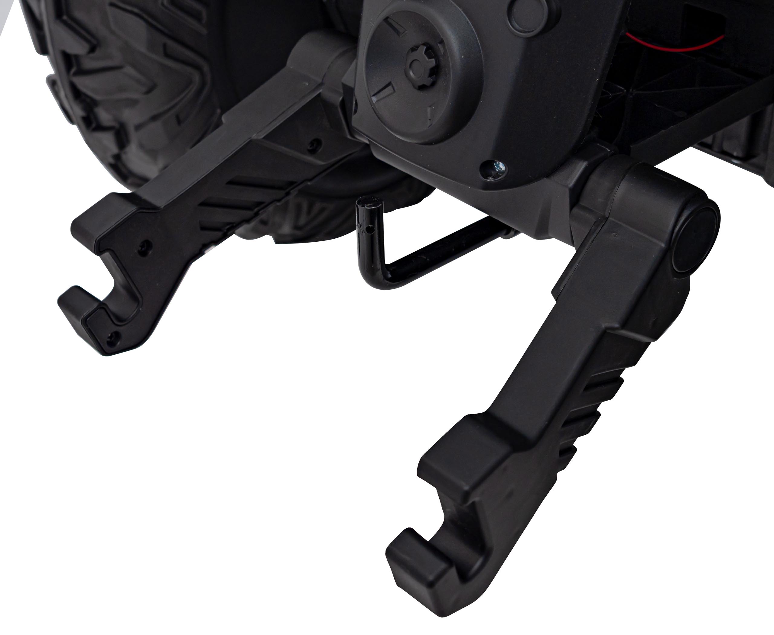Tractor electric pentru copii cu remorca BLAST Z 24V 400W, echipare Lux: roti EVA, scaun piele, telecomanda parentala, Albastru - imagine 12
