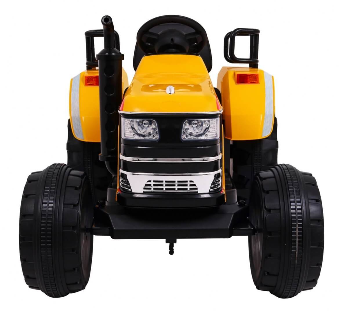 Tractor electric pentru copii cu roti mare BLAZIN (2788) Galben - imagine 7