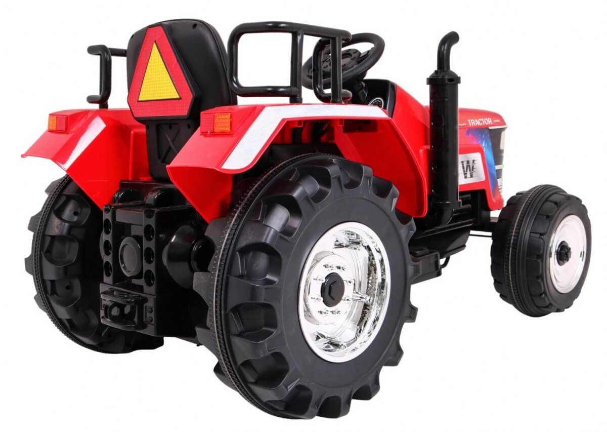 Tractor electric pentru copii cu roti mari BLAZIN POWER LUX (2788) Rosu - imagine 2
