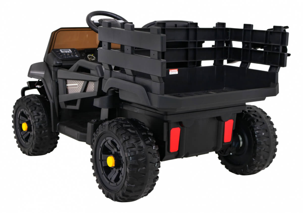 Tractor electric pentru copii FARMER PICK-UP (0926) Negru - imagine 4