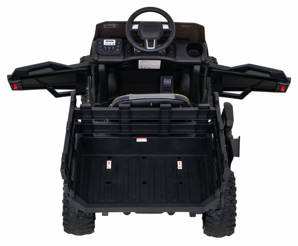 Tractor electric pentru copii FARMER PICK-UP (0926) Negru - imagine 7